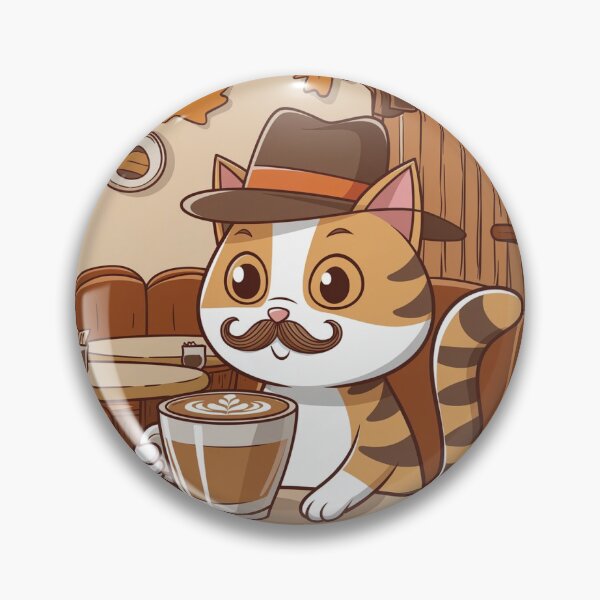 Item preview, Cat drink pumpkin spice latte designed and sold by itsfoow.