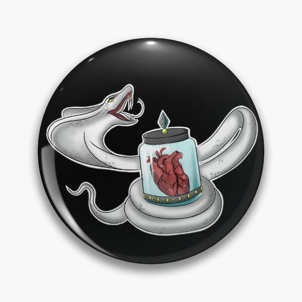 Item preview, Halloween cobra watching your heart snake sticker  designed and sold by RozhmarisArt.