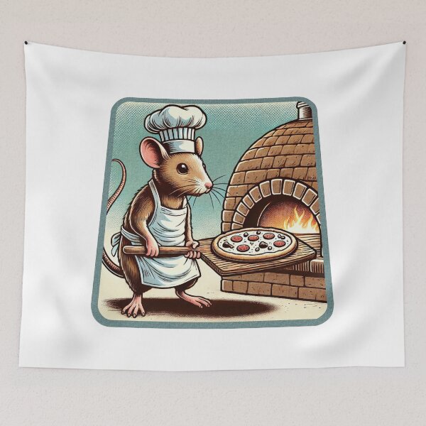 Item preview, Pizza Rat Chef designed and sold by Eolithic.