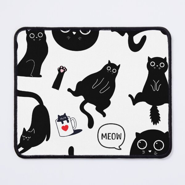 Item preview, Lucky Black Cat Vibes designed and sold by Milasho.