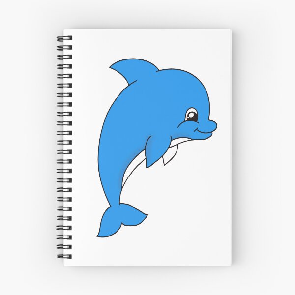 Artikelvorschau, Glücklicher blauer Delphin entworfen und verkauft von YarkaYa.
