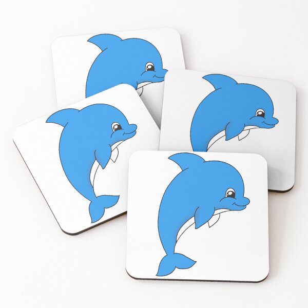 Item preview, Happy Blue Dolphin designed and sold by YarkaYa.