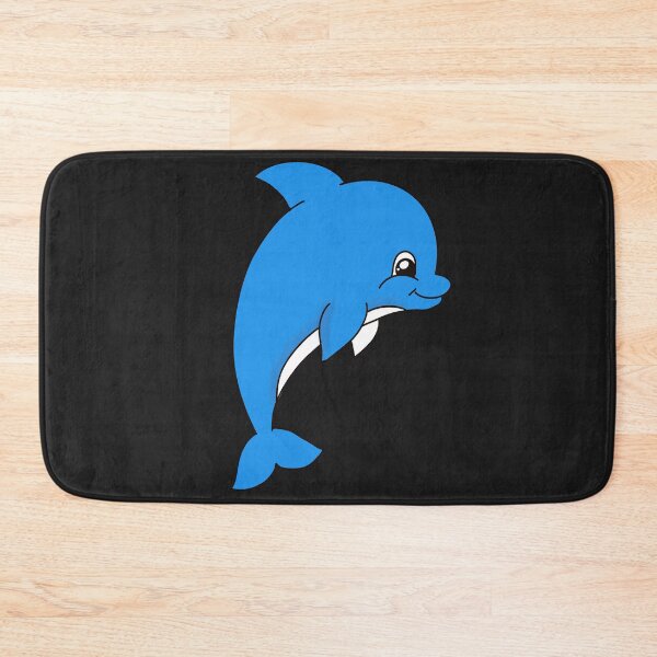 Item preview, Happy Blue Dolphin designed and sold by YarkaYa.