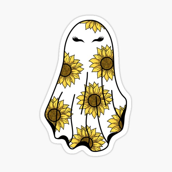 Artikel-Vorschau von Geist mit Sonnenblumenmuster - Gelb, designt und verkauft von MrsCreative1.