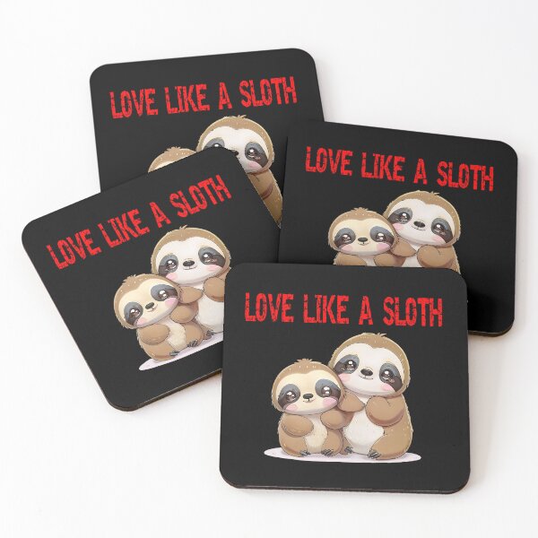 Item preview, Love Like A Sloth designed and sold by RetroPop23.