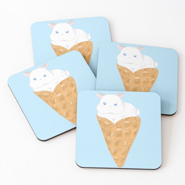 Item preview, Bunny Claude Ice Cream Cone | Bunniesmee T-Shirt designed and sold by bunniesmee.