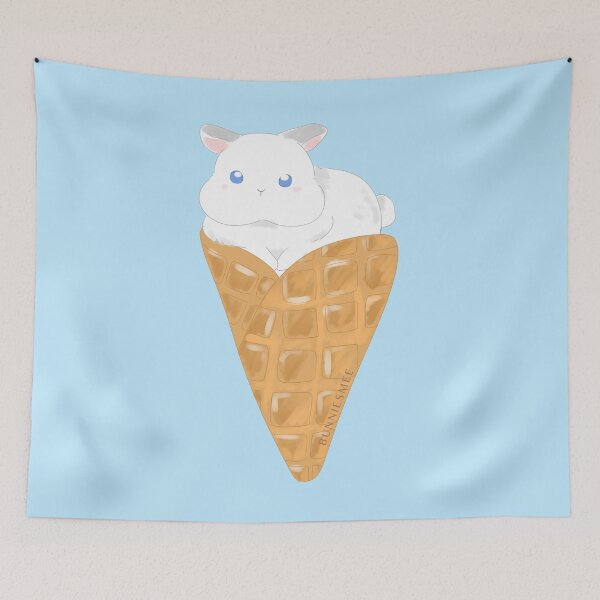 Item preview, Bunny Claude Ice Cream Cone | Bunniesmee T-Shirt designed and sold by bunniesmee.