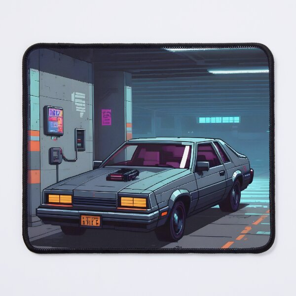 Item preview, Pixel Art Cyberpunk Vintage Car designed and sold by papi1998.