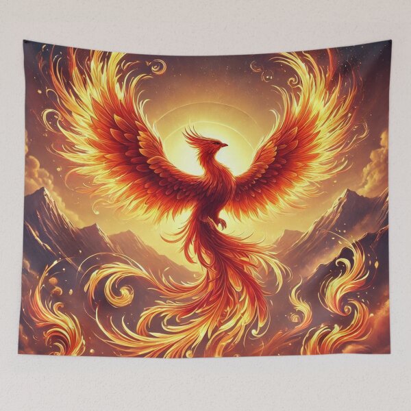Item preview, The Majestic Rebirth: Rise of the Phoenix designed and sold by aunins7.