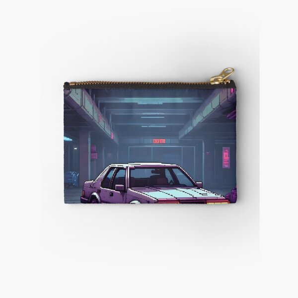 Item preview, Pixel Art Cyberpunk Vintage Car designed and sold by papi1998.