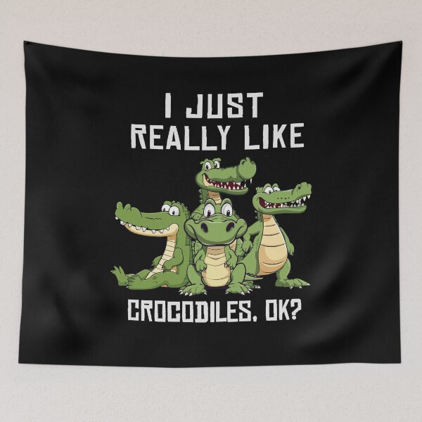 Item preview, Crocodile Lover Women Alligator Kids Cute Crocodiles designed and sold by DSWShirts.