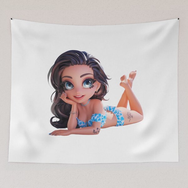 Item preview, Beach Chibi Girl  designed and sold by CookiesMerch.