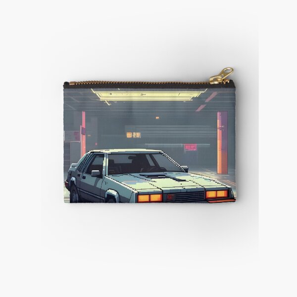 Item preview, Pixel Art Cyberpunk Vintage Car designed and sold by papi1998.