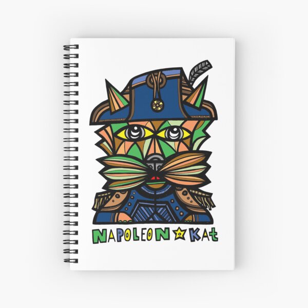 "Napoleon Kat" Spiral Notebook