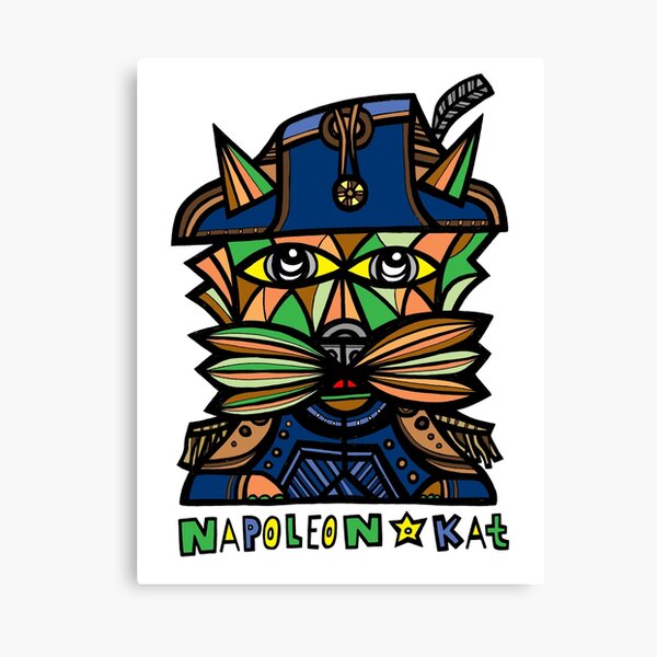 "Napoleon Kat" Canvas Print