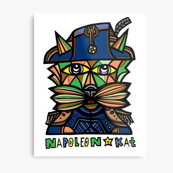 "Napoleon Kat" Metal Print