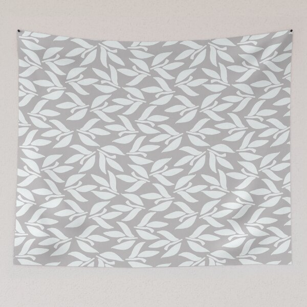 Item preview, Laurel branch, White and grey designed and sold by Alex  Blud.
