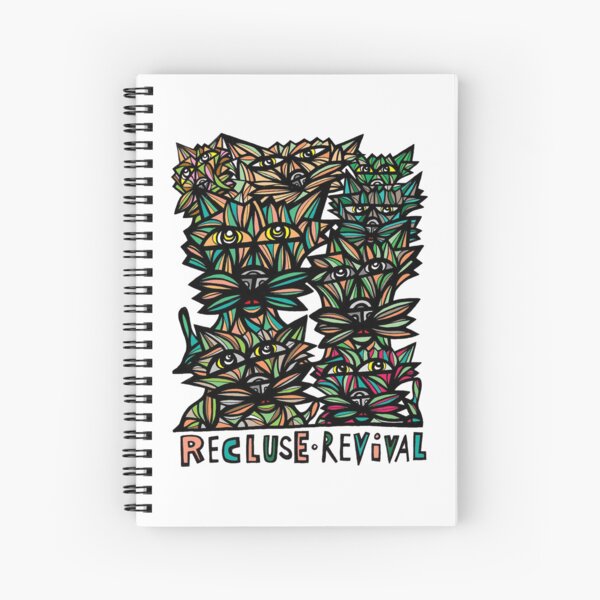 "Recluse Revival" Spiral Notebook