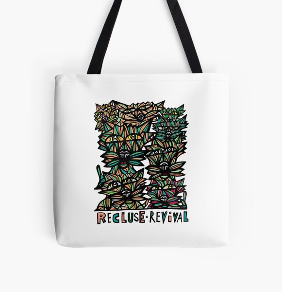 "Recluse Revival" All Over Print Tote Bag