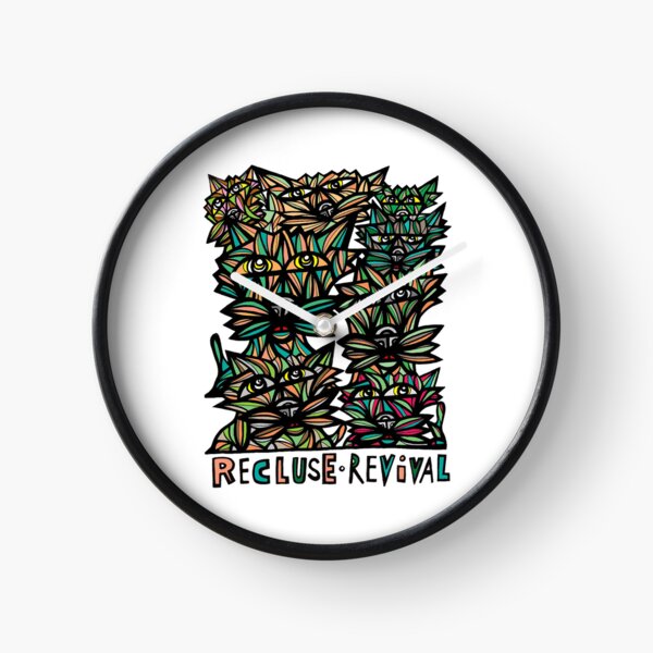 "Recluse Revival" Clock