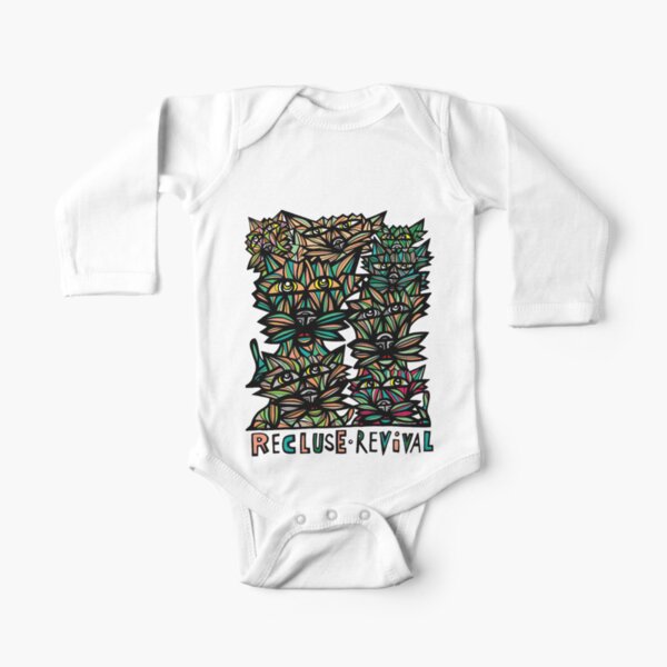 "Recluse Revival" Long Sleeve Baby One-Piece