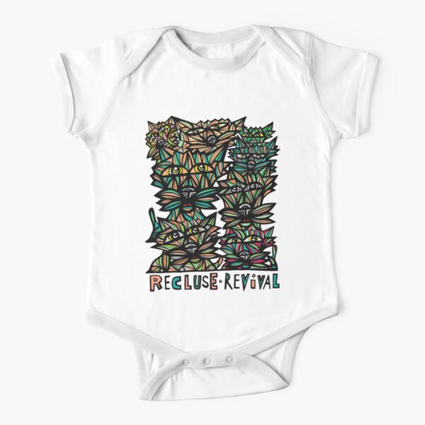 "Recluse Revival" Short Sleeve Baby One-Piece