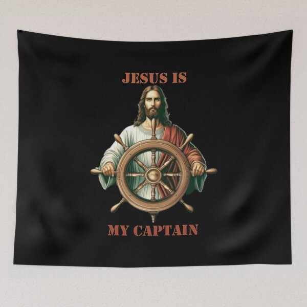 Item preview, Jesus is my captain (4) designed and sold by Warih.