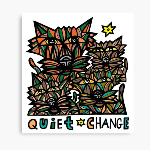 "Quiet Change" Canvas Print