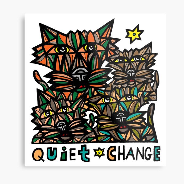 "Quiet Change" Metal Print