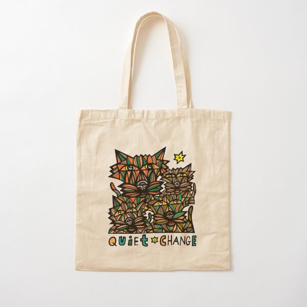 "Quiet Change" Cotton Tote Bag