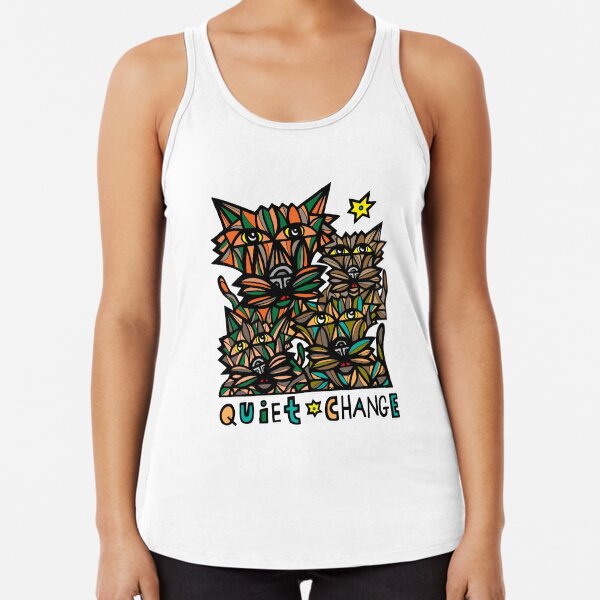 "Quiet Change" Racerback Tank Top