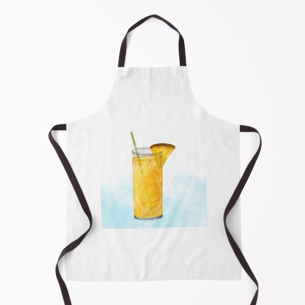 Item preview, Tropical Pineapple Drink - Watercolour Summer Art designed and sold by RaiyaTees.