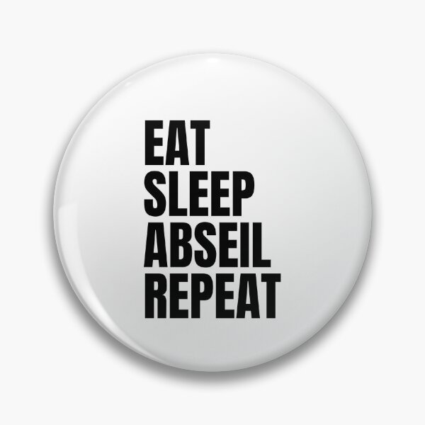 Item preview, Eat Sleep Abseil Repeat designed and sold by sydney-syder.