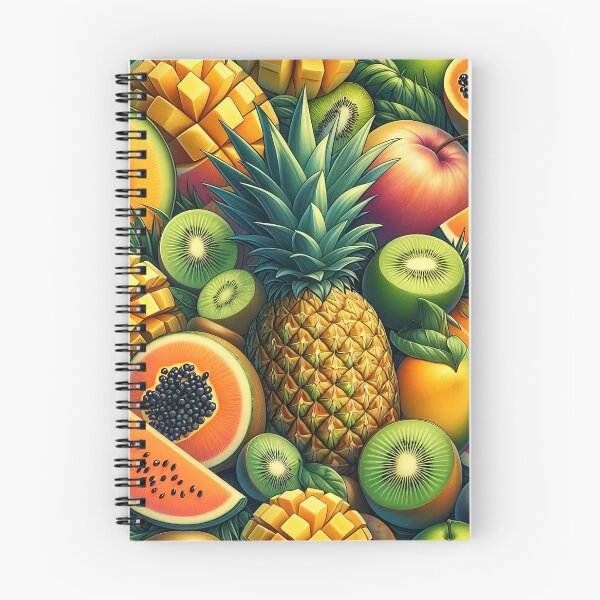 Aperçu de l'œuvre Mélange vibrant de fruits tropicaux créée et vendue par JavisSRDesign.