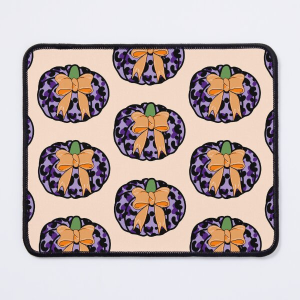 Item preview, Leopard Print Pumpkin with Bow - Purple designed and sold by MrsCreative1.