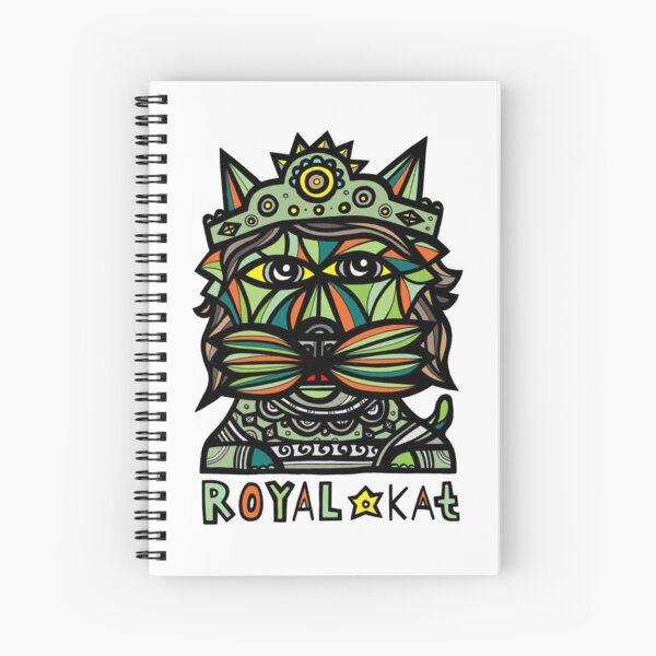 "Royal Kat" Spiral Notebook