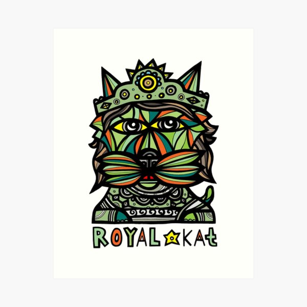 "Royal Kat" Art Print