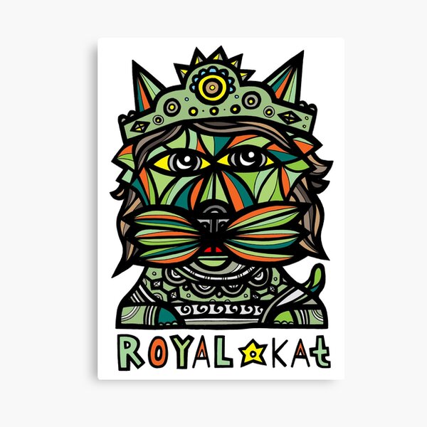 "Royal Kat" Canvas Print