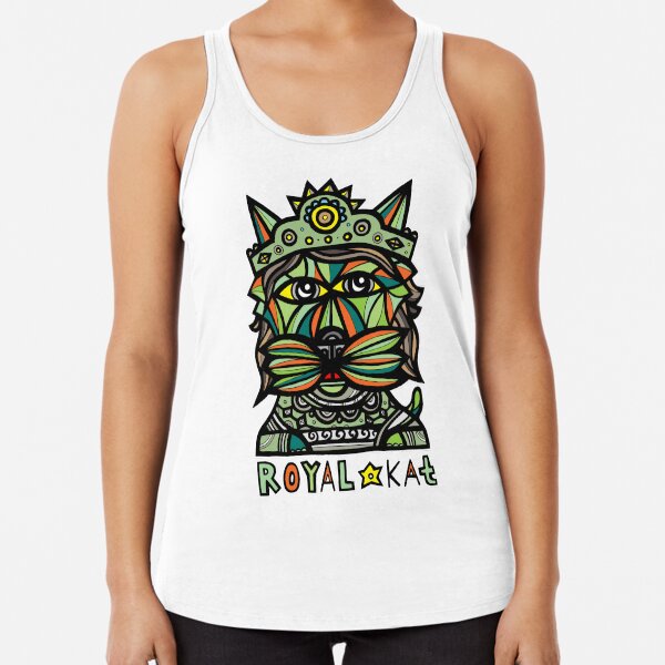 "Royal Kat" Racerback Tank Top