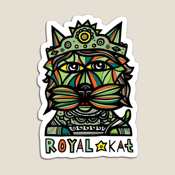 "Royal Kat" Magnet