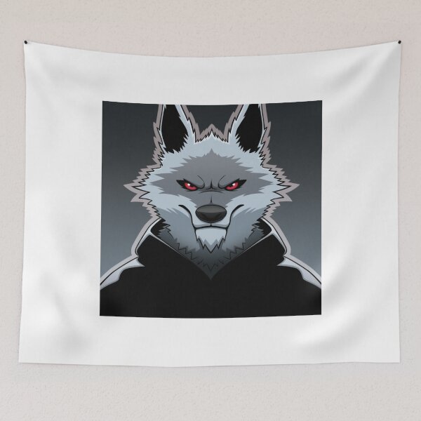 Item preview, Wolf designed and sold by Retratosanime.