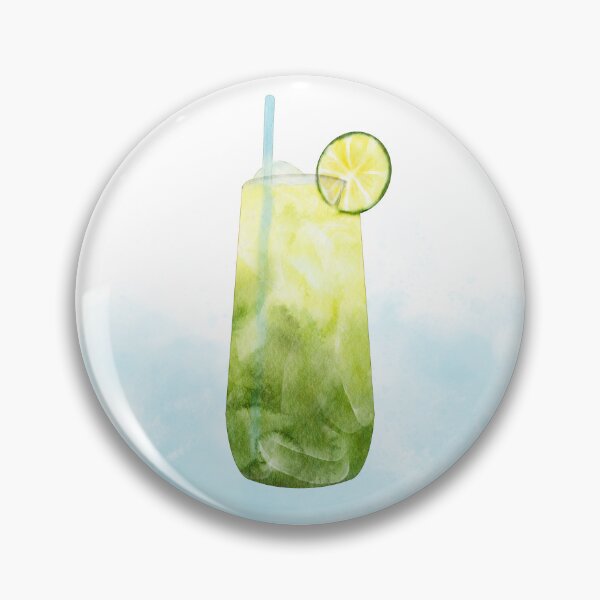 Item preview, Fresh Lime Cooler - Watercolour Summer Drink Art designed and sold by RaiyaTees.