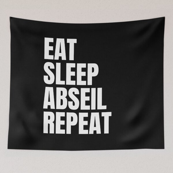 Item preview, Eat Sleep Abseil Repeat designed and sold by sydney-syder.