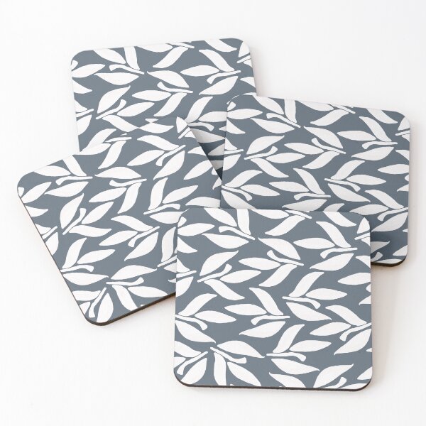Item preview, Laurel branch, White and dark gray designed and sold by Alex  Blud.