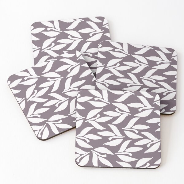Item preview, Laurel branch, White and coffee designed and sold by Alex  Blud.