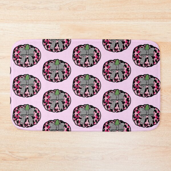 Item preview, Leopard Print Pumpkin with Bow - Pink designed and sold by MrsCreative1.
