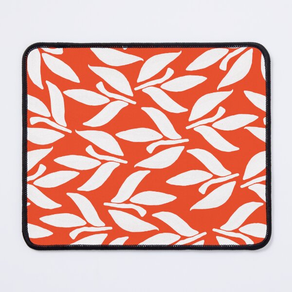 Item preview, Laurel branch, White and bright orange designed and sold by Alex Blud.