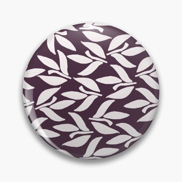 Item preview, Laurel branch, White and burgundy designed and sold by Alex  Blud.