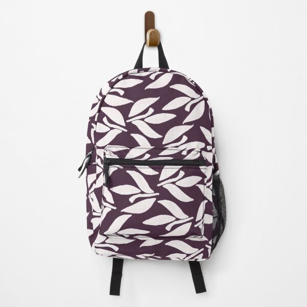 Item preview, Laurel branch, White and burgundy designed and sold by Alex Blud.