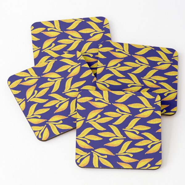 Item preview, Laurel branch, Yellow and blue designed and sold by Alex  Blud.